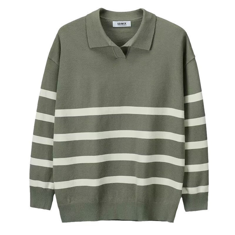 Men's Striped Casual Tops